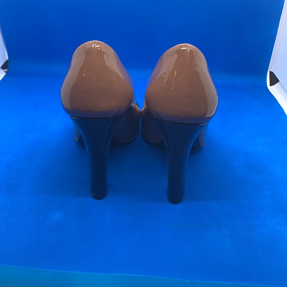 🔥 👠 PRADA Brown black‎ iconic heels 34 - Picture 8 of 12